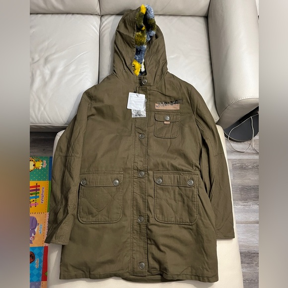 NWT - Desigual Women’s 3 in 1 Military Parka - Size XL - Picture 6 of 16